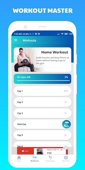 Workout Master - Fitness Pocket Coaching Platform screenshot 7