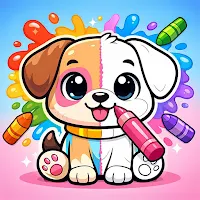 Coloring Games Draw Cute Pets