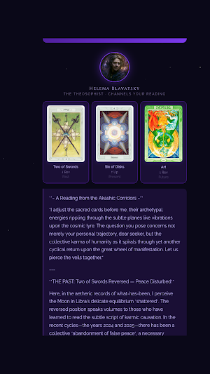 Aethel: AI Tarot & Astrology Screenshot 2