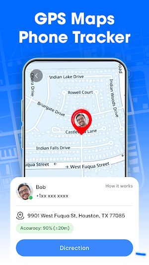 Phone Location Live GPS Maps Screenshot 0