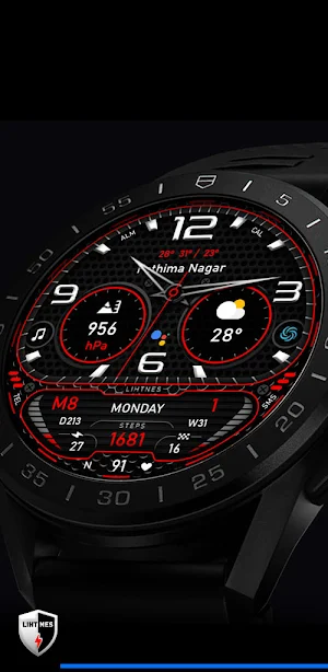 Hybrid Watch Face 071 Screenshot 1