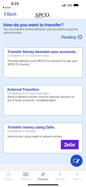 SPCO Credit Union Screenshot 3