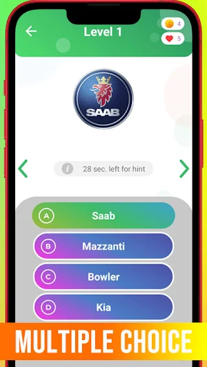 Car Logo Quiz (500+ brands) Screenshot 1
