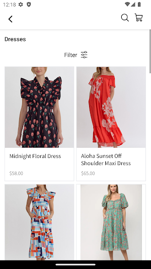 Livie James Boutique Screenshot 2