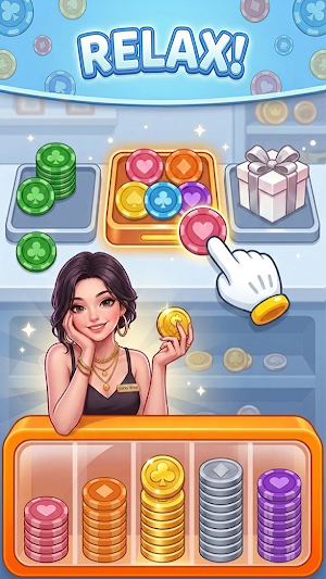 Chip Jam:Royal Sort Screenshot 1