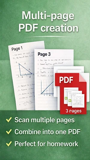 School Scanner – Homework PDF Screenshot 1