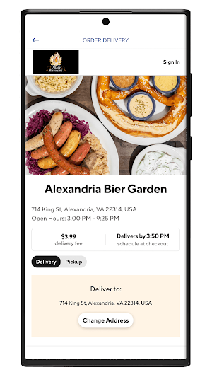 Alexandria Bier Garden Screenshot 1