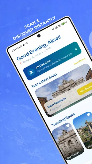 SightAI – Identify Landmarks Screenshot 0