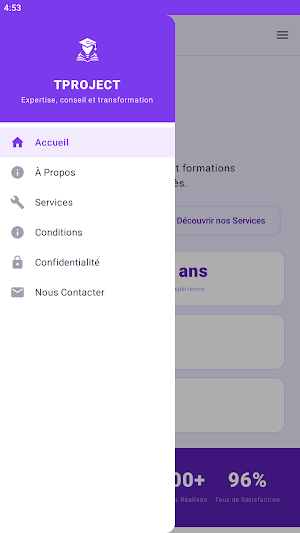TPROJECT Screenshot 1