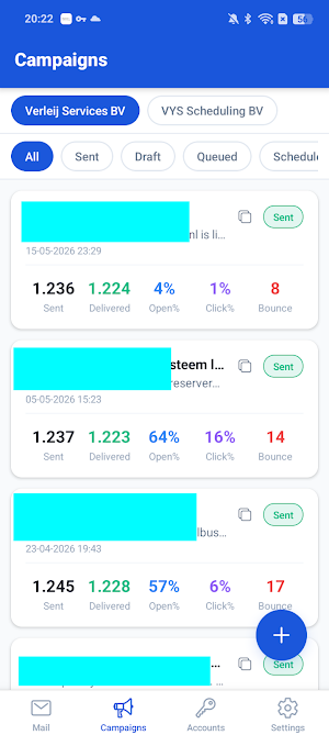 Email tracker Brevo&Mailchimp Screenshot 1