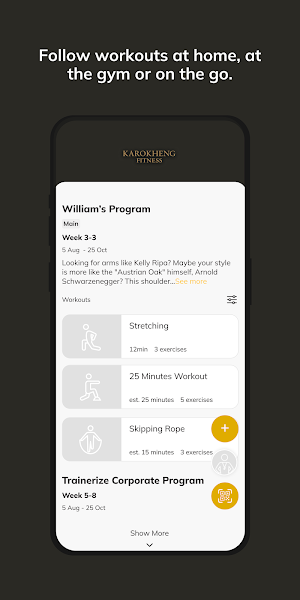 KAROKHAO FITNESS Screenshot 2