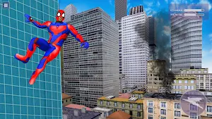 Flying Spider: Superhero Games Screenshot 2