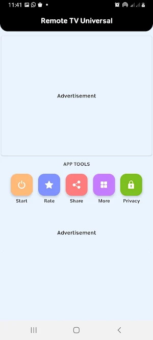 Remote Control for ALL TV Screenshot 3