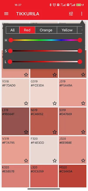 Tikkurila Paint Colors Screenshot 2