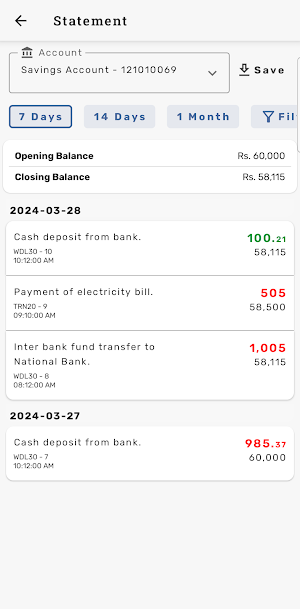 Pro-Ed Smart Banking Screenshot 2