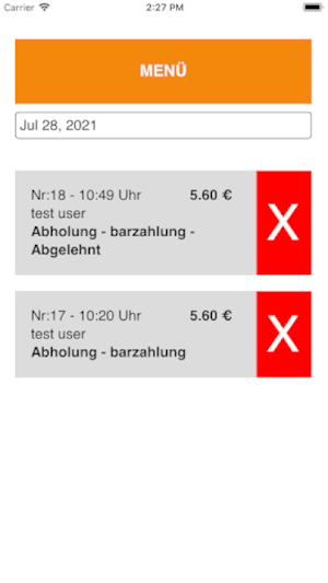 AppJHDesign - Verwaltung Screenshot 2