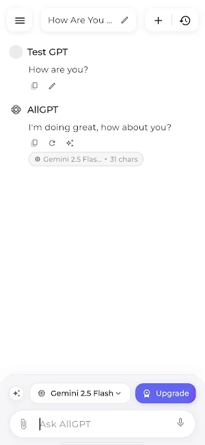 AllGPT Screenshot 0