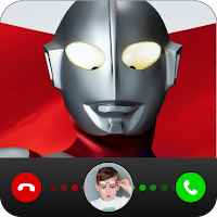 Ultra Hero Man Fake Video Call