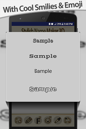stylish name maker 3d - stylish text Screenshot 3