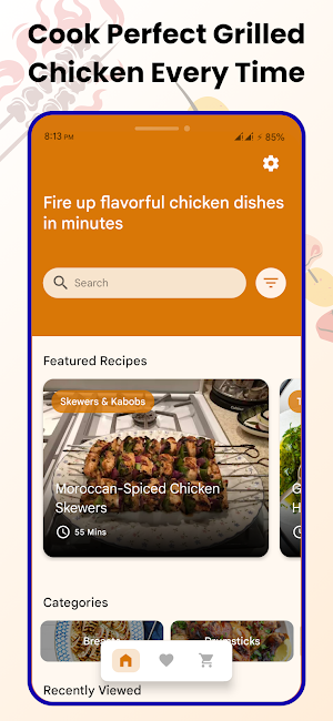 Easy Grilled Chicken Recipes Screenshot 0