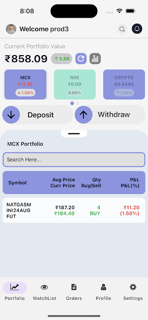 UPTP Screenshot 1