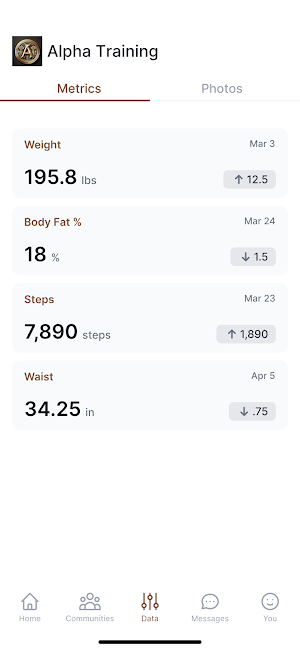 Alpha Training Screenshot 1