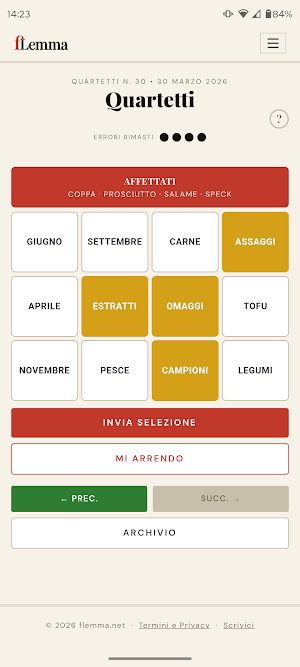 fLemma – Giochi di parole Screenshot 1
