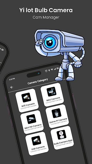 Yi iot Bulb Camera:Cam Manager Screenshot 2