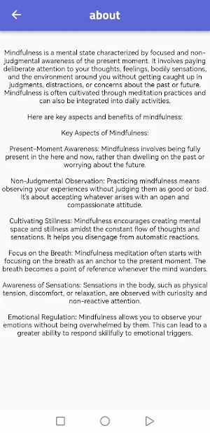 Mindfulness Leader Screenshot 1