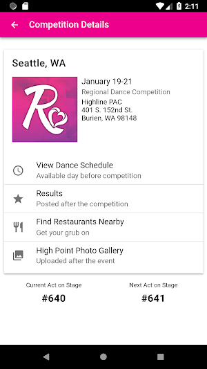 Rainbow Dance Competition Screenshot 1