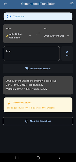 Gen Translator Screenshot 1