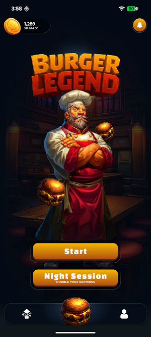 Burger Legend Screenshot 1