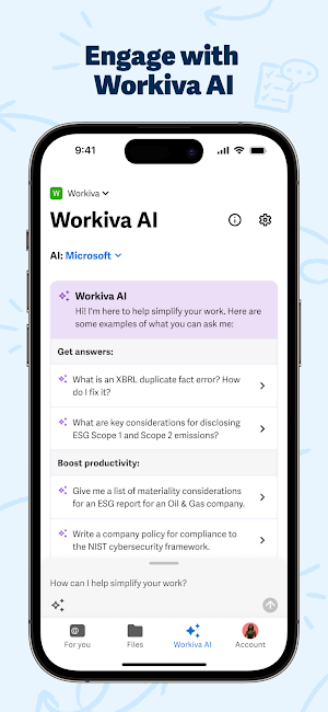 Workiva CA Screenshot 3