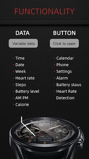 ZKin Watch Face Mechanical Aix Screenshot 1