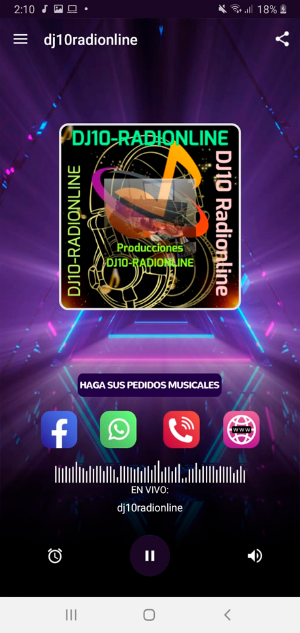 dj10radionline Screenshot 1