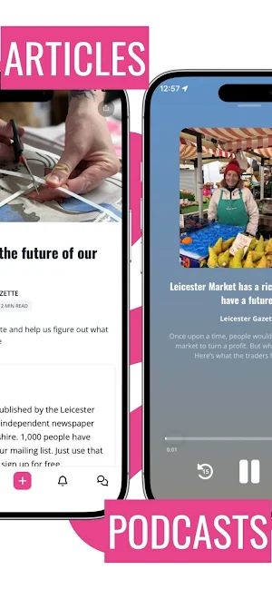 Leicester Gazette Screenshot 2