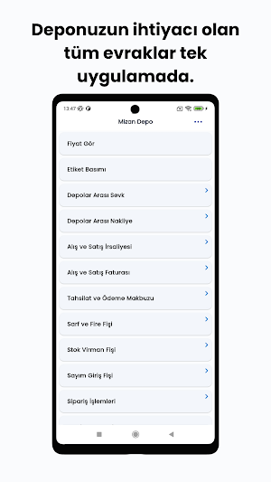 Mizan Depo Screenshot 1
