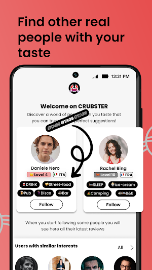 CRUBSTER: restaurant reviews Screenshot 2