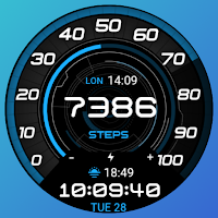 PRADO X141 Digital Watch Face