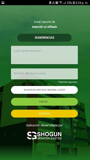 COOP SAGRADA FAMILIA – RECLAMOS Screenshot 3