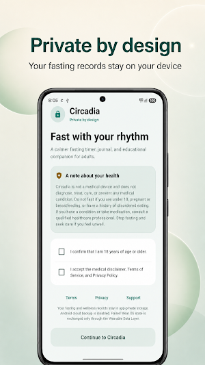 Circadia: Fasting Tracker Screenshot 1