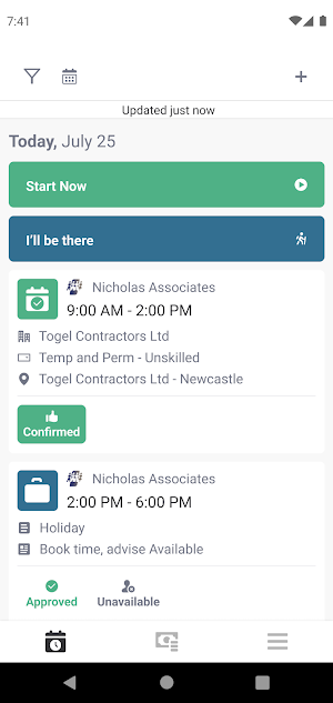Nicholas Associates Hub Screenshot 1