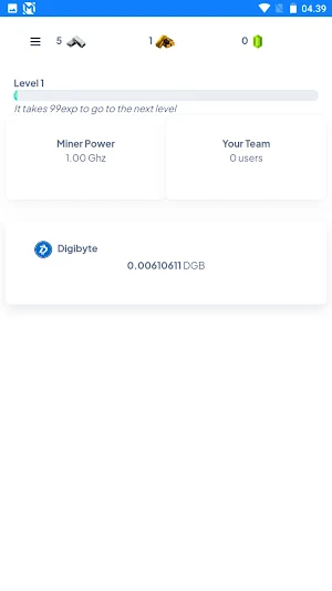 FP Cloud Mining App Screenshot 1