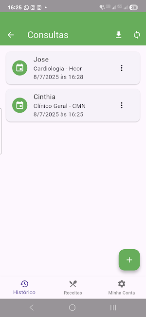 Diario Clinico Screenshot 3