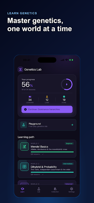 Genetics Lab: DNA & Punnett Screenshot 0