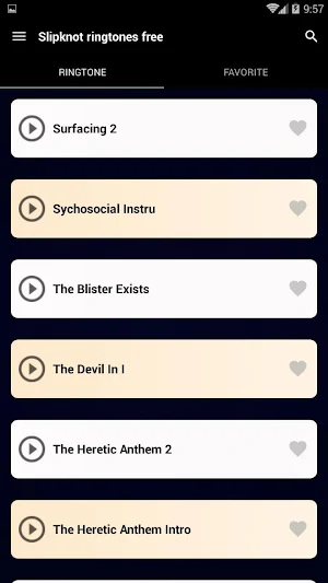 Slipknot ringtones free Screenshot 1