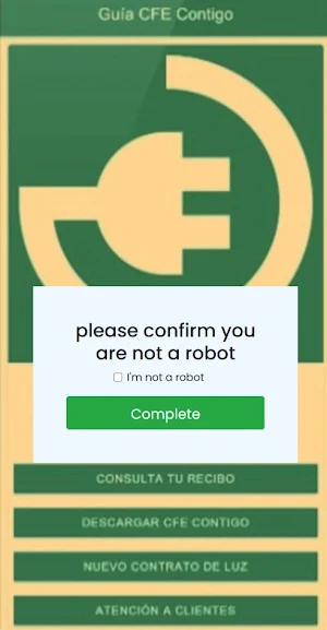 Consulta Recibo Luz Quiz CFE Screenshot 1