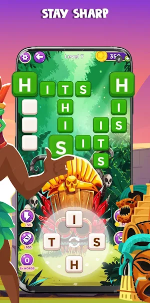 Word Scramble - Cross Fun Screenshot 1