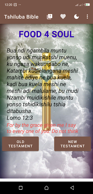 Tshiluba Bible Screenshot 0