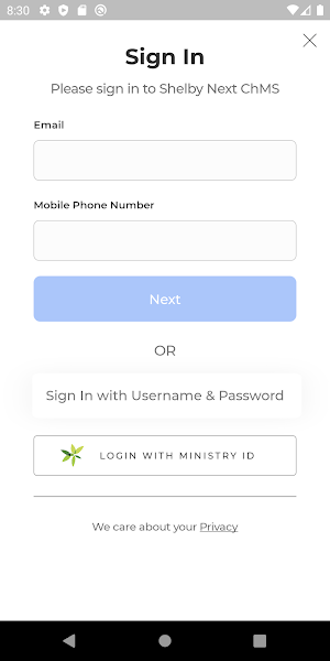 New Vision Fellowship Screenshot 2